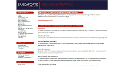 Desktop Screenshot of mediakit.bancaforte.it